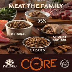 Wellness CORE Natural Grain Free Dry Dog Food, Ocean Whitefish, Herring & Salmon
