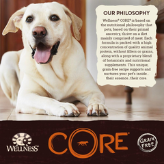 Wellness CORE Natural Grain Free Dry Dog Food, Ocean Whitefish, Herring & Salmon