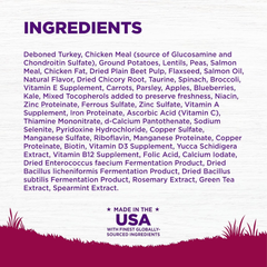 Wellness Complete Health Dry Dog Food, Small Breed, Grain Free, Natural, Turkey, Chicken, & Salmon Recipe