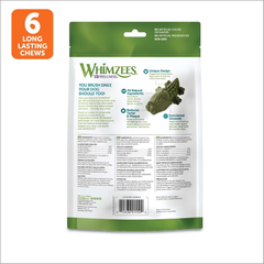 Whimzees Wellness Alligator Dog Dental Treats, Natural Chews, Large Size