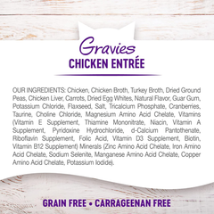 Wellness Complete Health Gravies Grain Free Chicken Dinner Wet Cat Food, Made with Real Chicken, Natural, Wholesome Nutrition