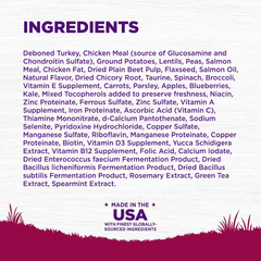 Wellness Complete Health Dry Dog Food, Small Breed, Grain Free, Natural, Turkey, Chicken, & Salmon Recipe