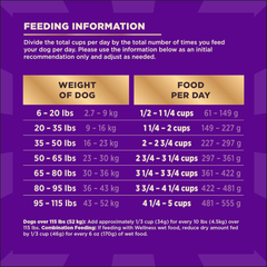 Wellness CORE+ (Formerly RawRev) Dry Dog Food with Freeze Dried Pieces, Wholesome Grains, High Protein, Natural, Beef & Barley Recipe