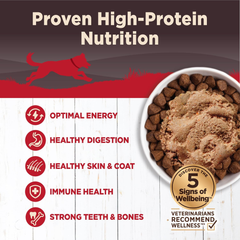 Wellness CORE Natural Wet Grain Free Canned Dog Food, Beef, Venison & Lamb