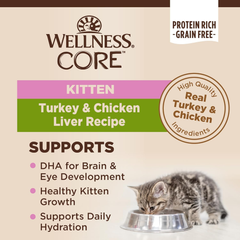 Wellness Core Grain Free Kitten Formula