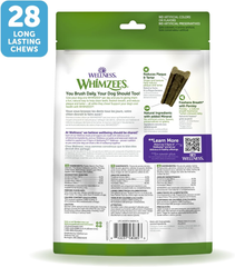 Whimzees Wellness Freshzees Dog Dental Treats, Natural Chews, Small Size Stick