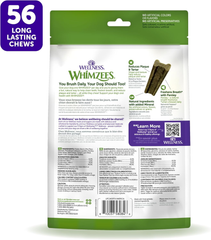 Whimzees Wellness Freshzees Dog Dental Treats, Natural Chews, Extra Small Size Stick