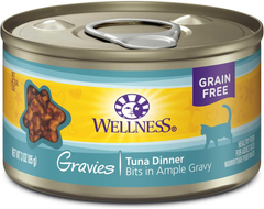 Wellness Complete Health Minced Adult Wet Cat Food, Natural, Protein-Rich, Grain Free(Tuna Entrée)