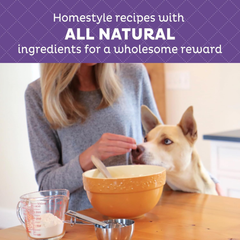 Old Mother Hubbard Wellness Wholesome Indulgences Dog Biscuits, Natural, Dog Treats, Bacon, Oats, & Maple Flavor