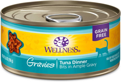 Wellness Complete Health Minced Adult Wet Cat Food, Natural, Protein-Rich, Grain Free(Tuna Entrée)