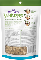 Whimzees Wellness Cat Dental Treats, Natural Chews, Chicken and Tuna Flavor