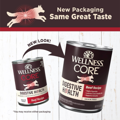 Wellness CORE Digestive Health Beef Grain Free Wet Dog Food