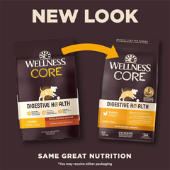 Wellness CORE Digestive Health Sensitive Stomach Chicken with Grains Dry Puppy Food