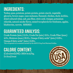 Merrick Power Bites Natural Soft And Chewy Real Meat Dog Treats, Grain Free Snack, Real Turducken Recipe