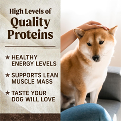 Merrick Premium Grain Free Dry Adult Dog Food, Wholesome And Natural Kibble, Real Texas Beef And Sweet Potato