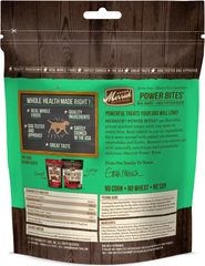 Merrick Power Bites Natural Soft And Chewy Real Meat Dog Treats, Grain Free Snack With Real Rabbit Recipe