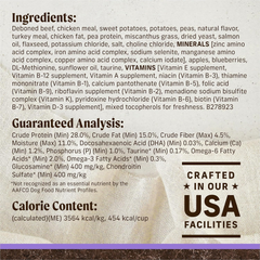 Merrick Premium Grain Free Dry Puppy Food, Wholesome and Natural Kibble with Real Texas Beef and Sweet Potato