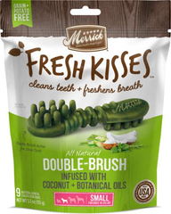 Merrick Fresh Kisses Coconut Oil / Botanical Dental Treat Small Dog