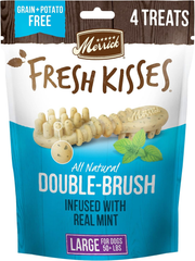 Merrick Fresh Kisses Mint Dental Treat Large Dog