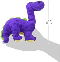 Sherpa Go Dog (Set 3) Mini Dog Toys Small Frills, Terry, Bruto Dinosaur Set W Chewguard