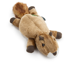 goDog Flatz Squirrel Dog Toy