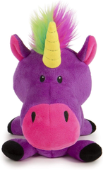 goDog Plush Dog Toy Purple, One Size