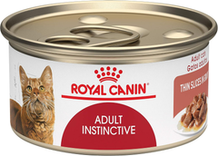 Royal Canin Adult Feline Health Nutrition Instinctive Thin Slices in Gravy Canned Wet Cat Food