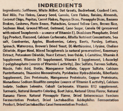 Higgins 466125 Safflower Gold Natural Food For Conure/Cockatiel