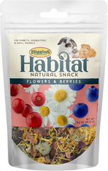 Habitat Natural Snack Flowers & Berries Treats for Rabbit