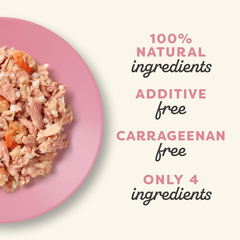 Applaws Natural Wet Cat Food in Broth, Limited Ingredient Canned Wet Cat Food, No Additives, Made with Natural Ingredients, Tuna Fillet & Shrimp in Broth