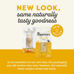 Applaws Natural Cat Treats, Grain-Free Single Ingredient Cat Treats, Whole Protein Fillet Cat Treats, Healthy Cat Snacks, No Artificials (Whole Chicken & Rosemary Loin)