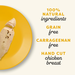 Applaws Natural Cat Treats, Grain-Free Single Ingredient Cat Treats, Whole Protein Fillet Cat Treats, Healthy Cat Snacks, No Artificials (Whole Chicken & Rosemary Loin)