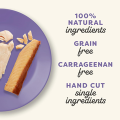 Applaws Natural Cat Treats, Grain-Free Single Ingredient Cat Treats, Whole Protein Fillet Cat Treats, Healthy Cat Snacks, No Artificials (Whole Chicken & Tuna Multipack Loin)