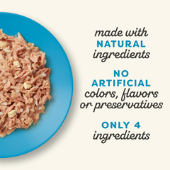 Applaws Wet Cat Food, Limited Ingredient Canned Wet Cat Food, Tuna Fillet with Cheese in Broth