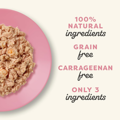 Applaws Natural Wet Cat Food in Broth, Limited Ingredient Wet Cat Food Pouches, No Additives, Made with Natural Ingredients, Tuna with Shrimp in Broth