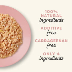 Applaws Natural Wet Kitten Food in Broth, Limited Ingredient Canned Wet Kitten Food, No Additives, Made with Natural Ingredients, Tuna Fillet & Salmon in Broth