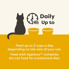 Applaws Natural Wet Cat Food in Broth, Limited Ingredient Cat Food Cups, Grain-Free, Cat Food Pots, No Artificials, 100% Natural Cat Food, Chicken Breast & Salmon in Broth