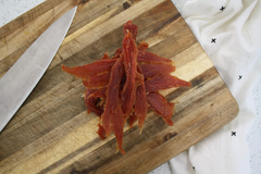 Cadet Gourmet Duck Breast Jerky Dog Treats, Healthy, Long-Lasting High-Protein Training Treats for Small & Large Dogs