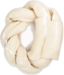 Cadet Premium Grade Beef Hide for Dogs, Long Lasting Rawhide Donut Bone, Single Ingredient Dog Chews, 5 Inch