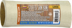 Cadet Stuffed Shin Bone - Highly Digestible, High Protein, Long-Lasting Dog Chew Bone for Aggressive Chewers, Supports Dental Health, - Peanut Butter Flavor