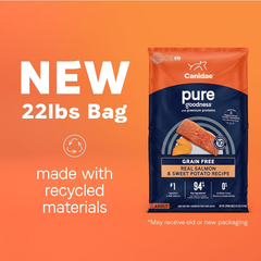 Canidae Pure Real Salmon & Sweet Potato Recipe Adult Dry Dog