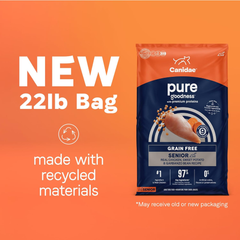 Canidae Pure SENIOR Real Chicken, Sweet Potato & Garbanzo Bean Recipe Dog Dry