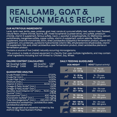 Canidae Pure Real Lamb, Goat & Venison Meals Recipe Adult Dry Dog Food