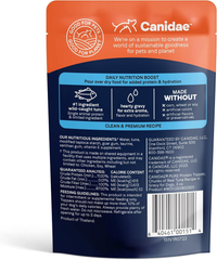 CANIDAE Pure Protein Topper Wet Dog Food, Chunks of Real Tuna in Gravy Recipe