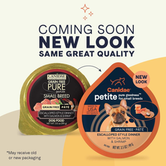 Canidae PURE Petite Limited Ingredient Premium Small Breed Wet Dog Food, Salmon and Shrimp Pâté