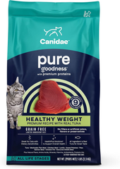 Canidae Pure Weight Management Limited Ingredient Premium Dry Cat Food, Real Tuna Recipe, Grain Free