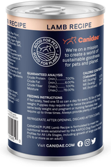 Canidae PURE Limited Ingredient Premium Adult Wet Dog Food, Lamb Recipe