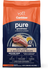 CANIDAE Pure Real Lamb & Brown Rice Recipe Dog Dry