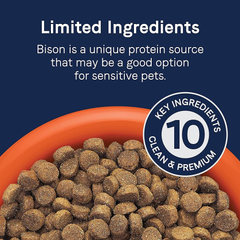 CANIDAE? Pure Real Bison & Barley Recipe Dog Dry