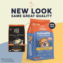 CANIDAE PURE Petite Freeze-Dried raw coated Recipe with Real Chicken Dog Dry